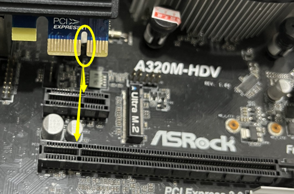 Available PCIe slots